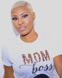 MOM BOSS "CHEETAH PRINT" T-SHIRT
