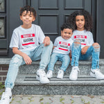 "HELLO IM HANDSOME" T-SHIRT (TODDLER)
