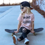 NO BOYS ALLOWED T-SHIRT (TODDLER)