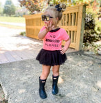 NO PICTURES PLEASE T-SHIRT (TODDLER)