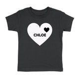 CUSTOM DOUBLE HEART T-SHIRT