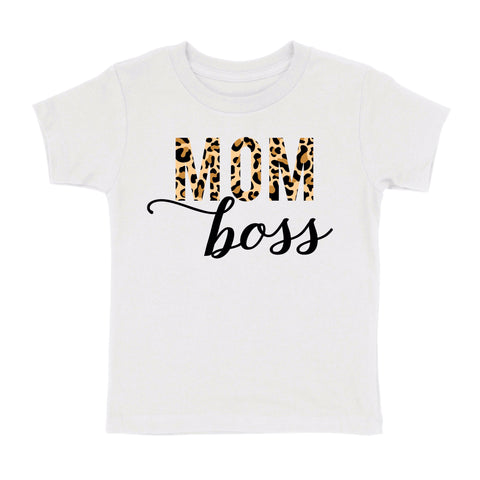 MOM BOSS "CHEETAH PRINT" T-SHIRT