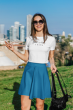 GOOD VIBES ONLY CURSIVE T-SHIRT
